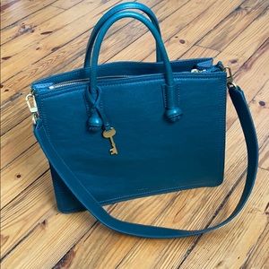 Fossil Emerald Purse